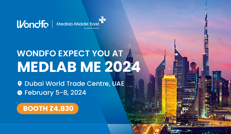 Wondfo Expects You in UAE! Medlab ME 2024