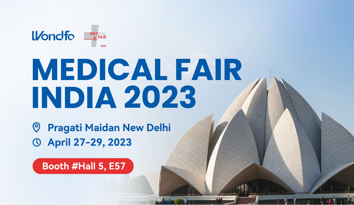 Wondfo in Medical Fair India 2023