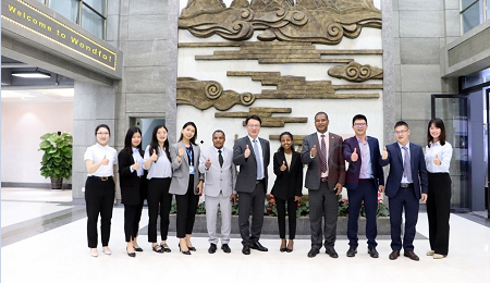 Consul General of Ethiopia in Guangzhou Visited Wondfo