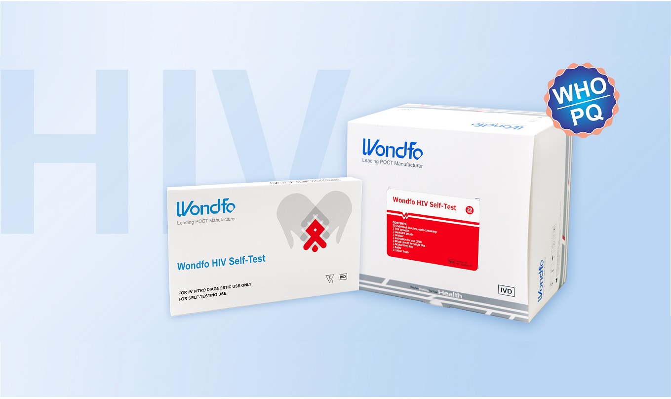 Wondfo HIV Self-Test Is Certified With WHO Prequalification