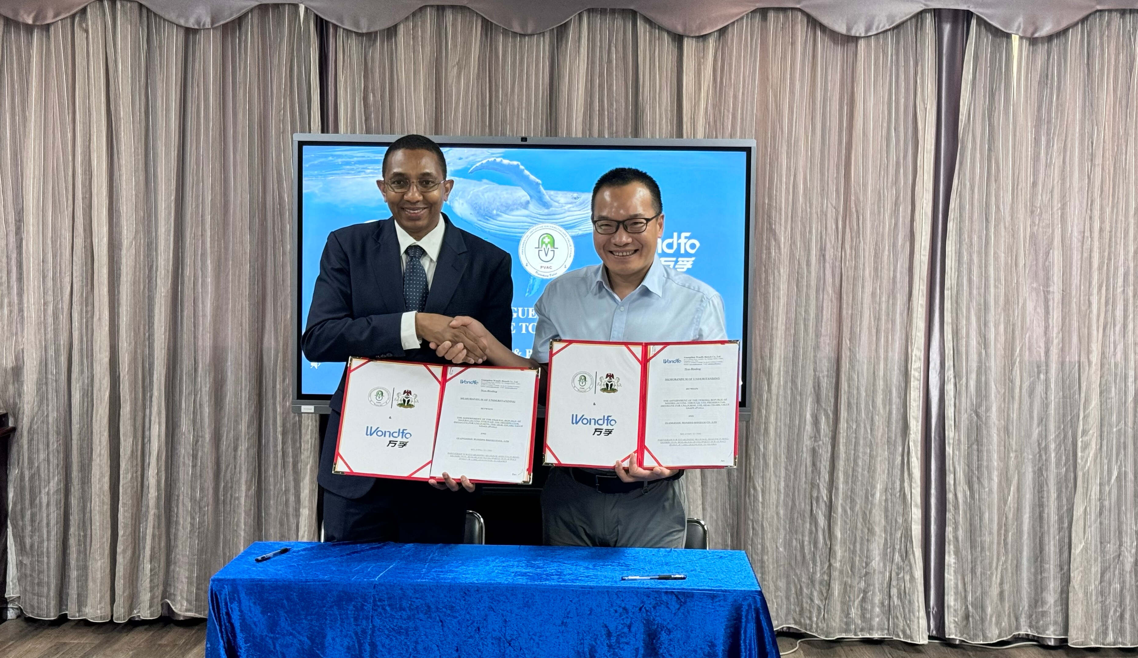 Wondfo & Nigerian PVAC Sign MOU to Localize Diagnostic Reagent Production 