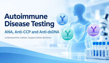 Autoimmune Disease Testing: ANA, Anti-CCP and Anti-dsDNA