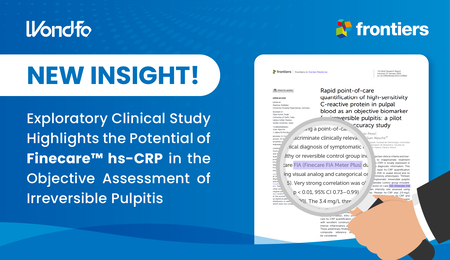 Exploratory Clinical Study Highlights the Potential of Finecare™ hs-CRP in the Objective Assessment of Irreversible Pulpitis